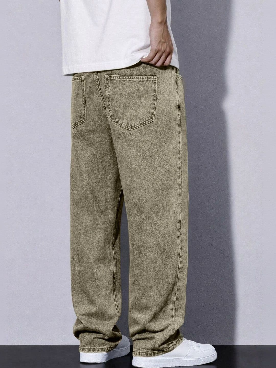 PLUS 91 Men Smart Straight Fit Mid-Rise Jeans thumbnail 5