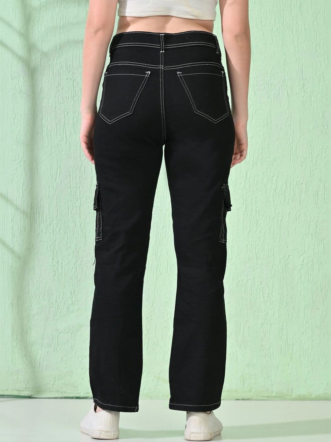 Encrypt Women Classic Regular Fit Mid-Rise Stretchable Jeans thumbnail 3