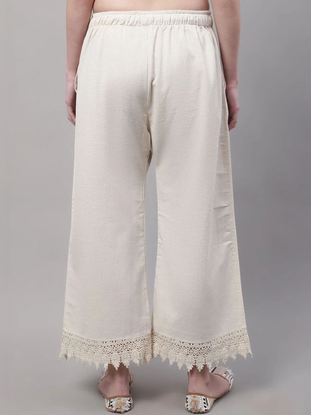 KALINI Women Embellished Ethnic Palazzos thumbnail 4