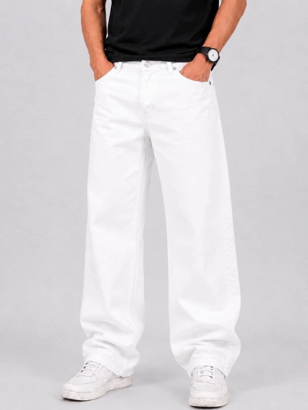 MQ Denim Men Straight Fit Mid-Rise Jeans - view 1