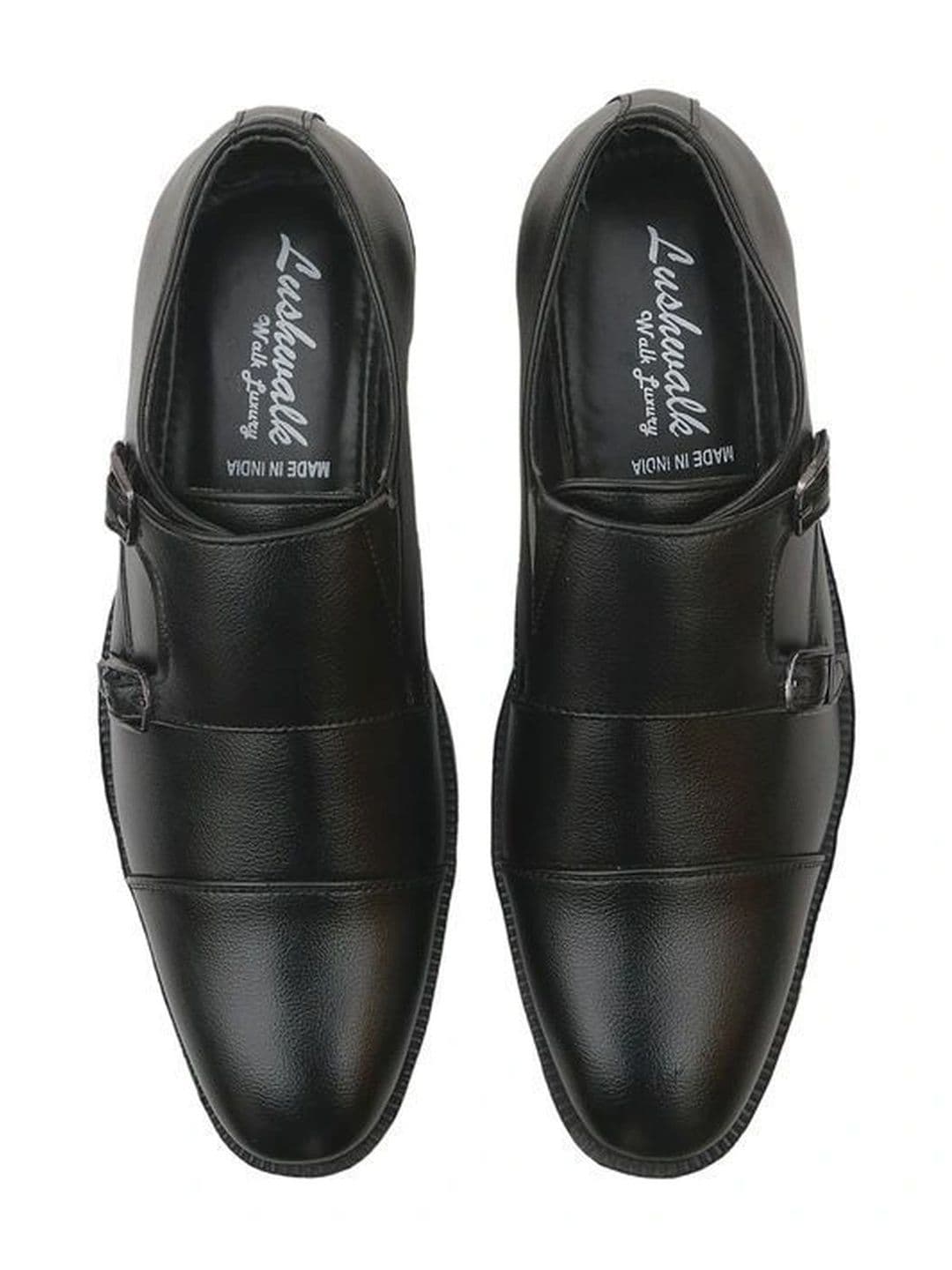 Lushwalk Men Leather Round-Toe Formal Shoes thumbnail 2