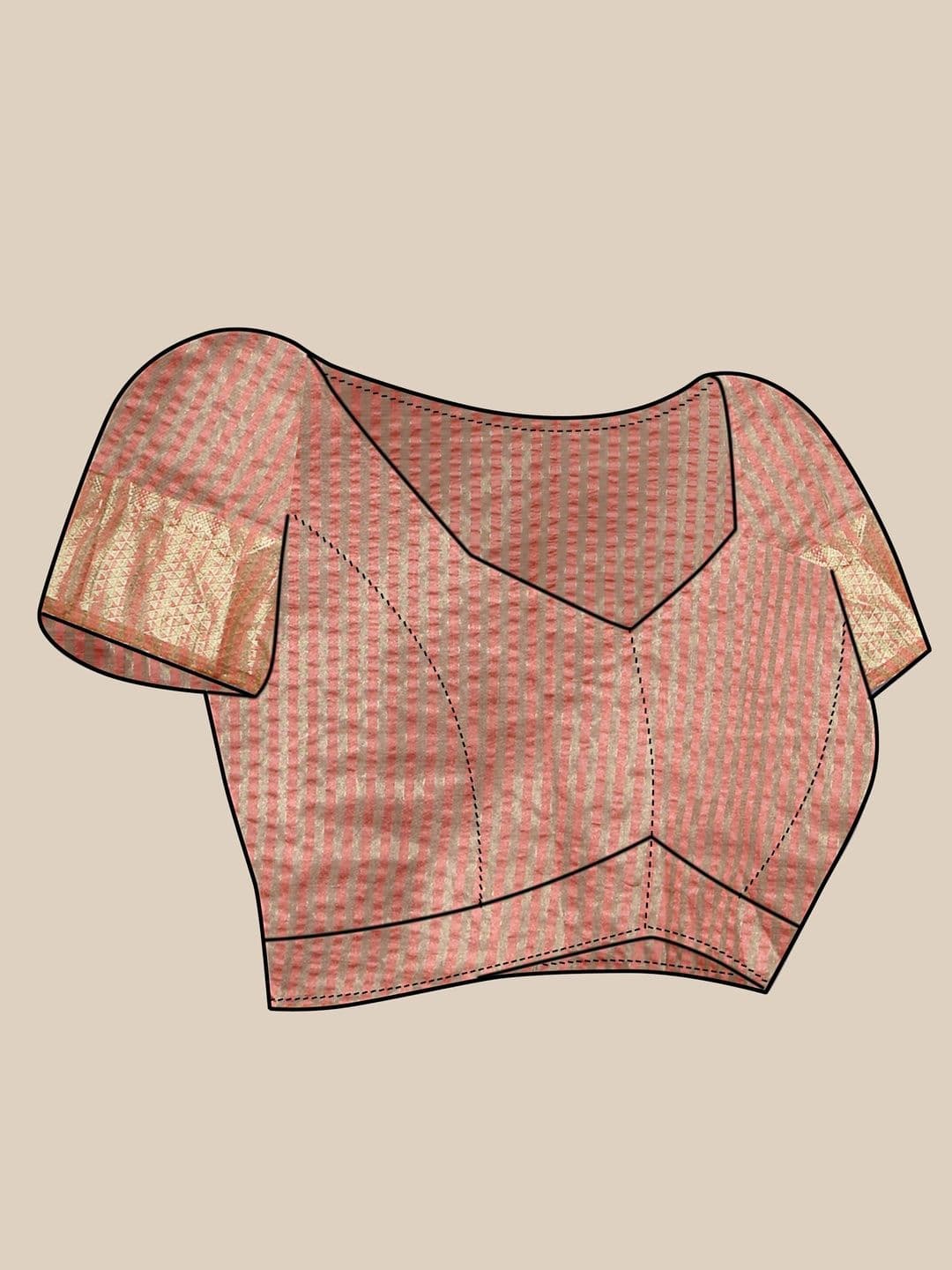 Sangria Woven Design Zari Designer Kota Saree thumbnail 3