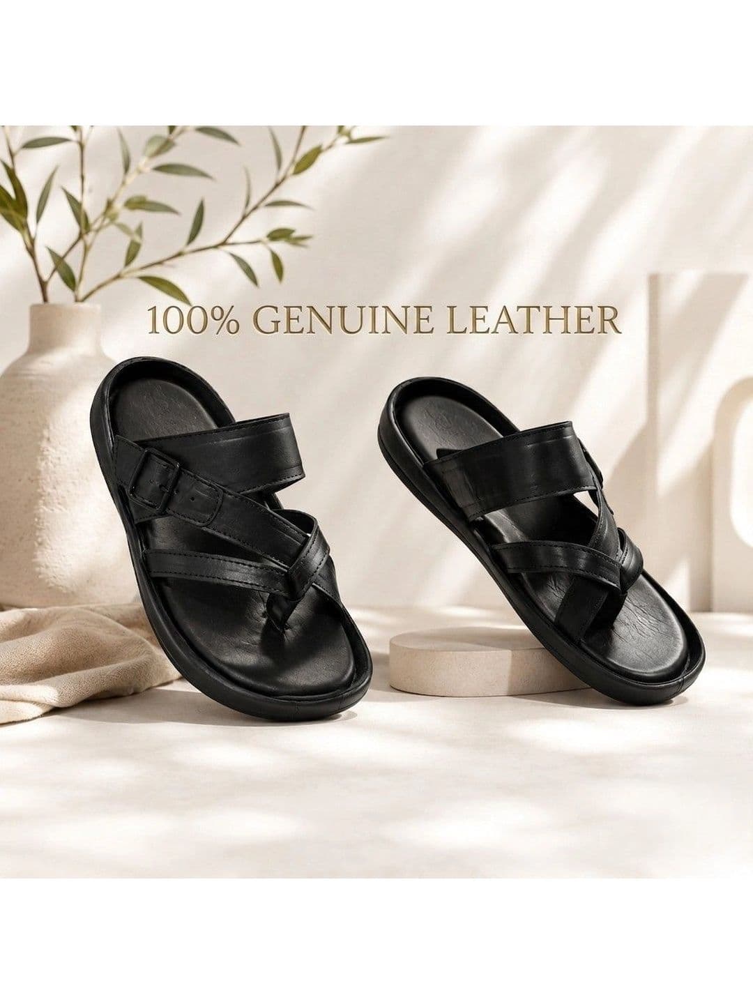 REAL BLISS Men Comfort Sandals thumbnail 4