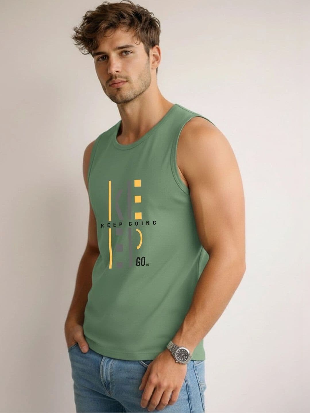 SLOWLORIS Men Pack of 2 Printed T-shirt thumbnail 3