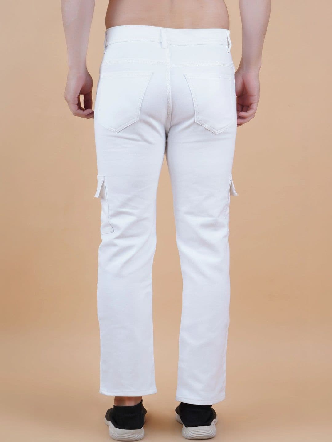 R.Code by The Roadster Life Co. Men Classic Regular Fit Mid-Rise Stretchable Jeans thumbnail 3