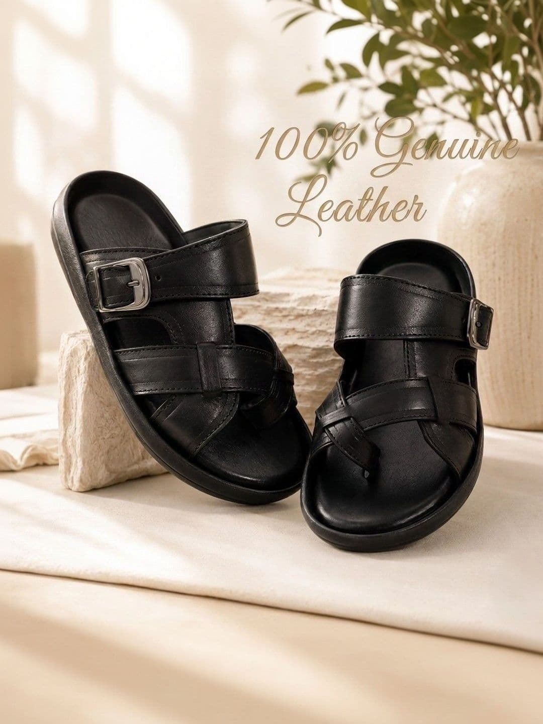 REAL BLISS Men Shoe-Style Crossover straps Sandals thumbnail 5