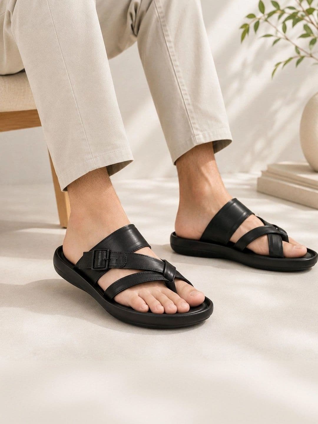 REAL BLISS Men Comfort Sandals - view 1