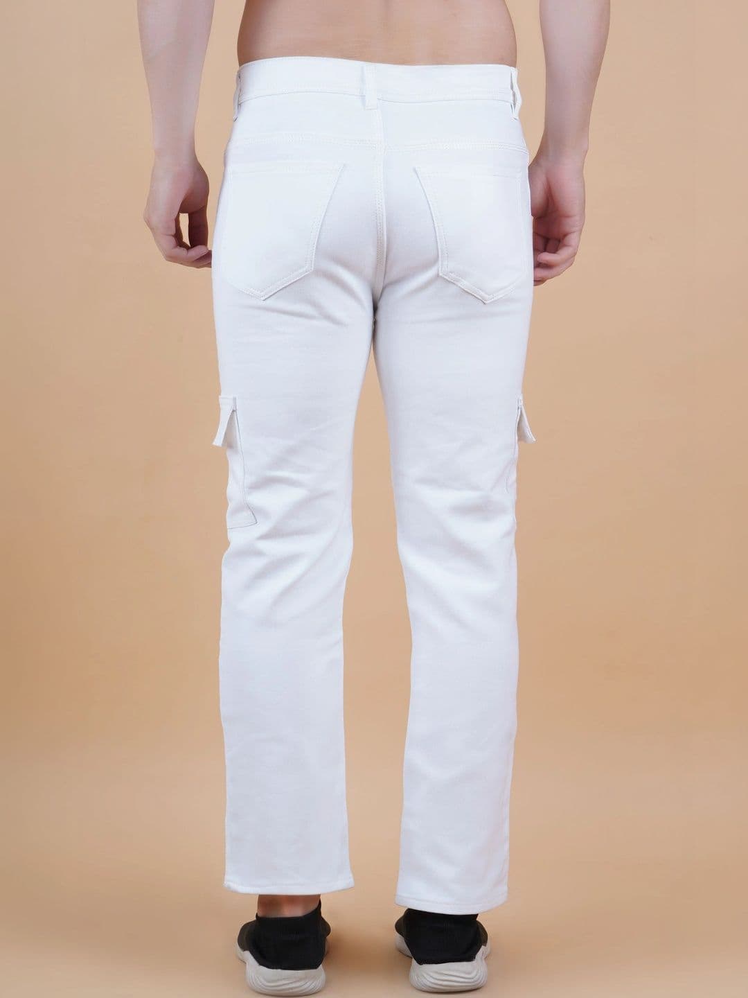 R.Code by The Roadster Life Co. Men Classic Regular Fit Mid-Rise Coated Stretchable Jeans thumbnail 4