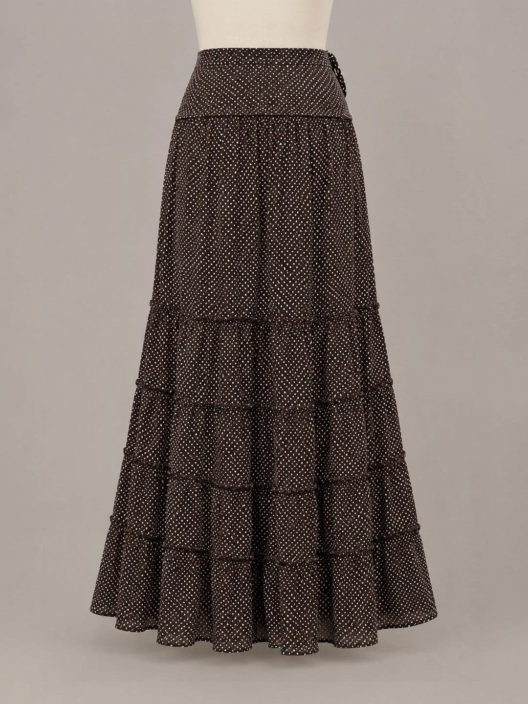 CHIC ELAN Women Crepe Midi Skirts thumbnail 5