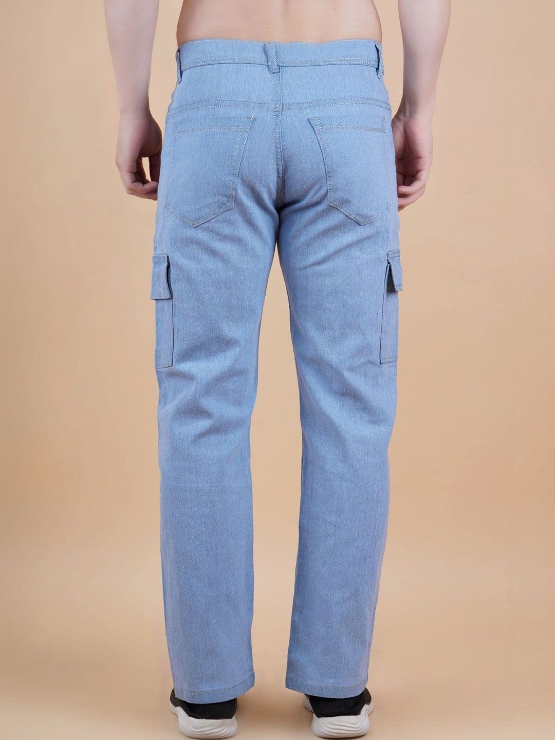 R.Code by The Roadster Life Co. Men Classic Regular Fit Mid-Rise Stretchable Jeans thumbnail 2