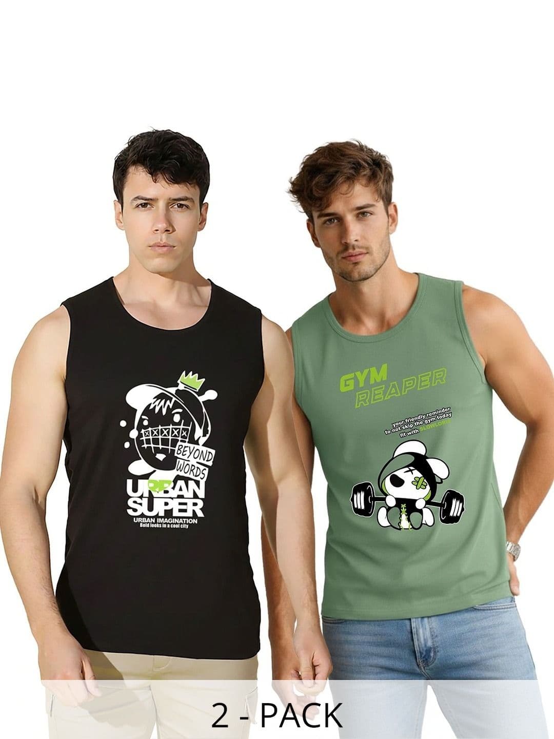 CRYPTIC Men 2 Printed T-shirt - view 1