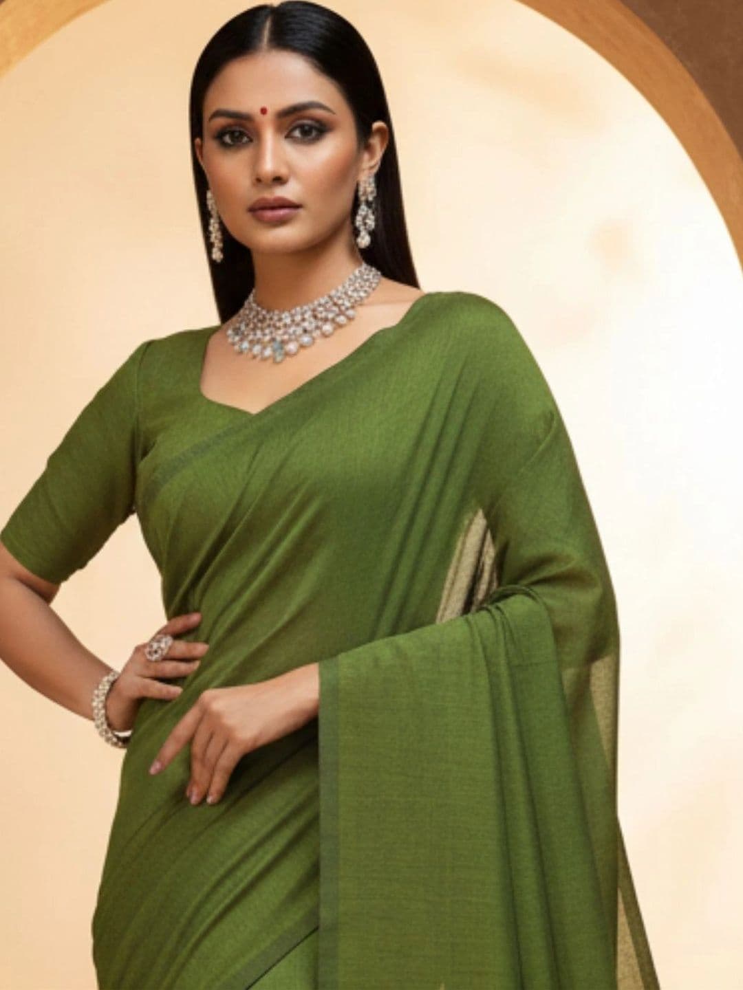 Mitera Designer Saree thumbnail 3