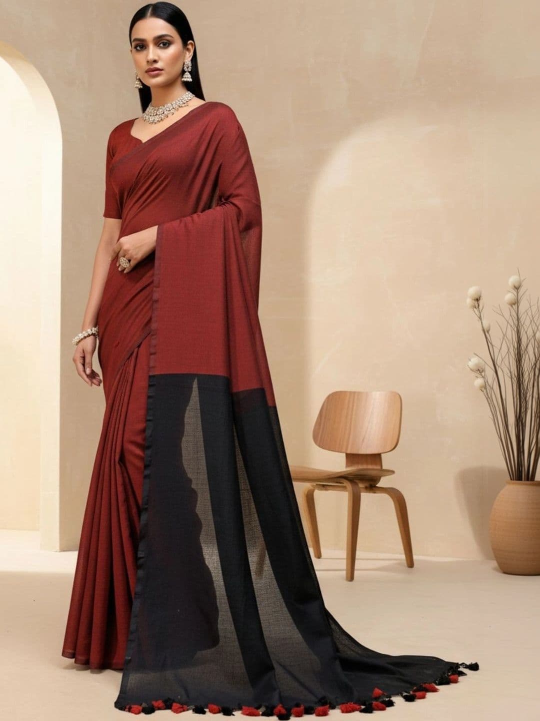 Mitera Designer Saree thumbnail 3