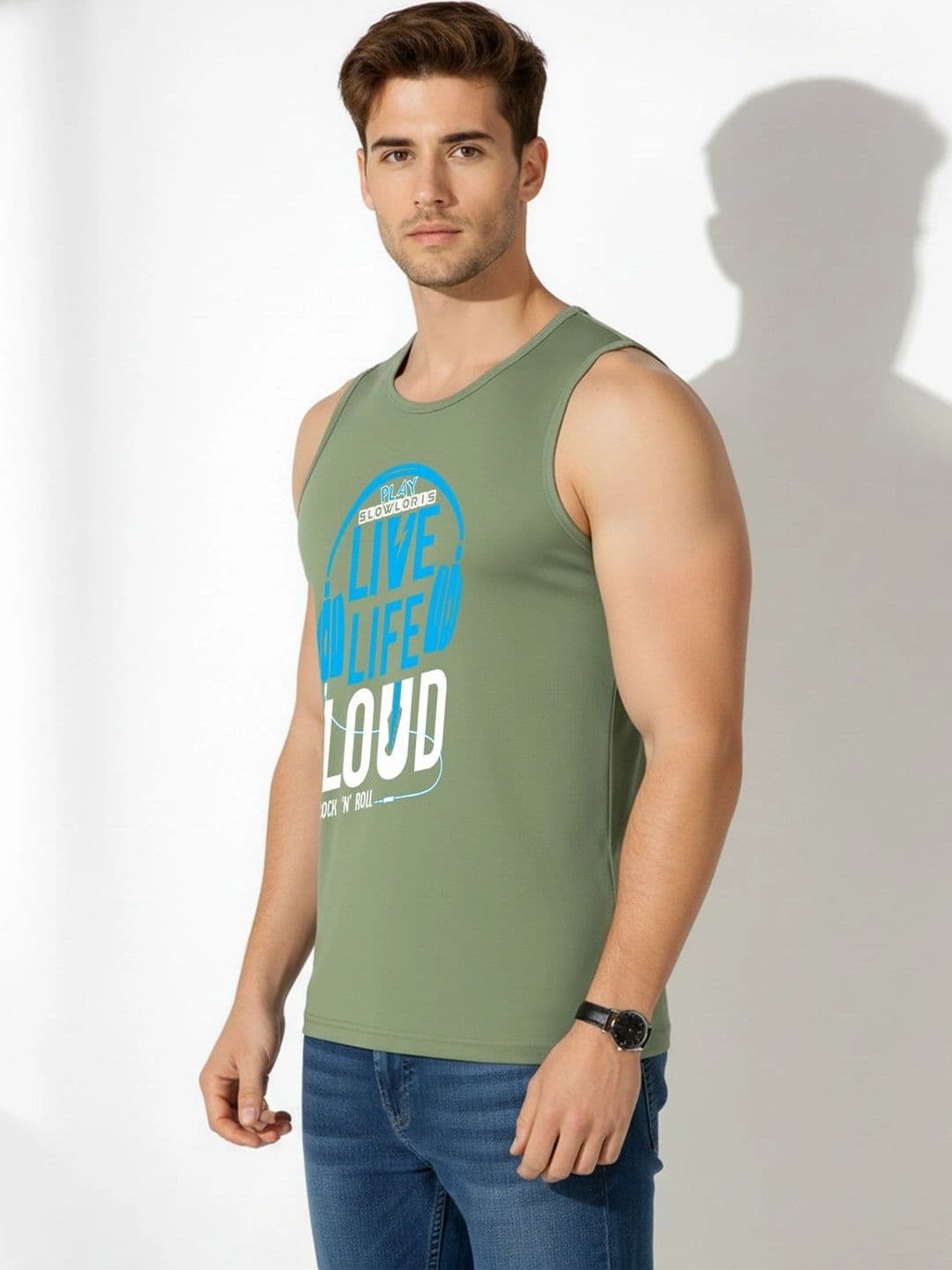 SLOWLORIS Men 2 Printed T-shirt thumbnail 6