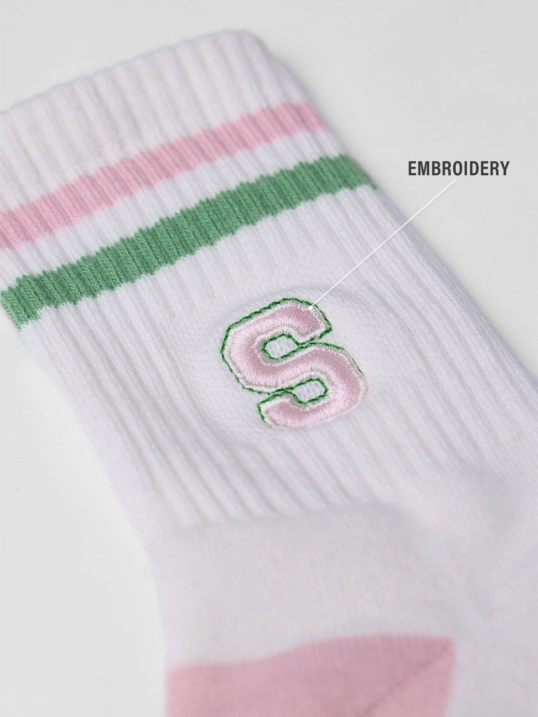 The Souled Store Unisex Cotton Blend Patterned Above Ankle Socks thumbnail 2