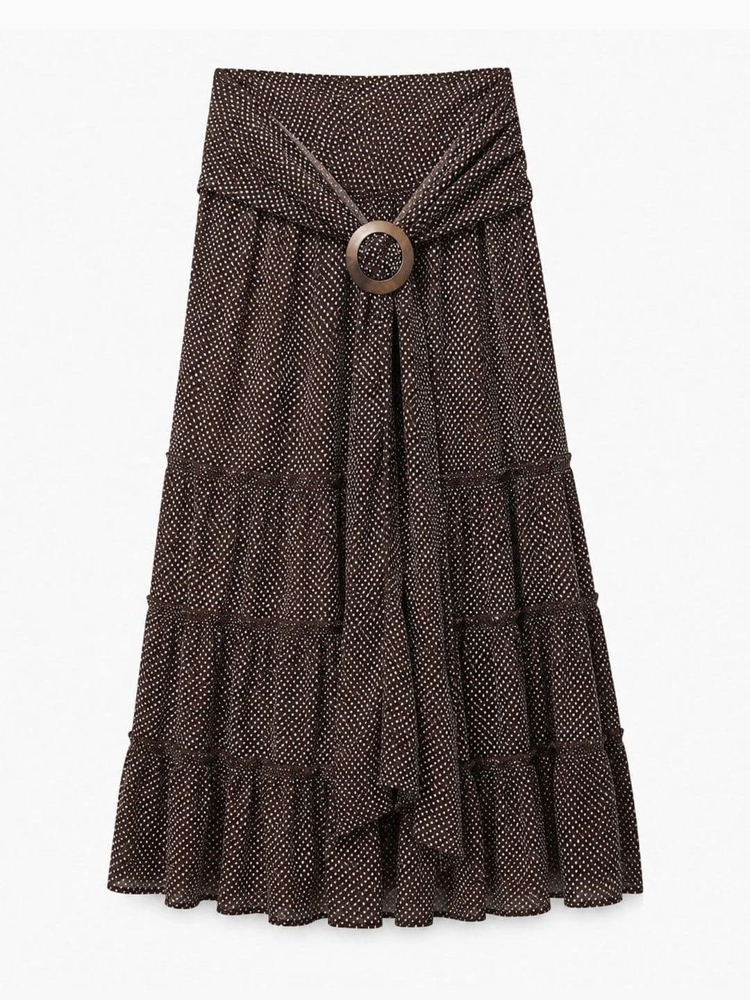 CHIC ELAN Women Crepe Midi Skirts thumbnail 6