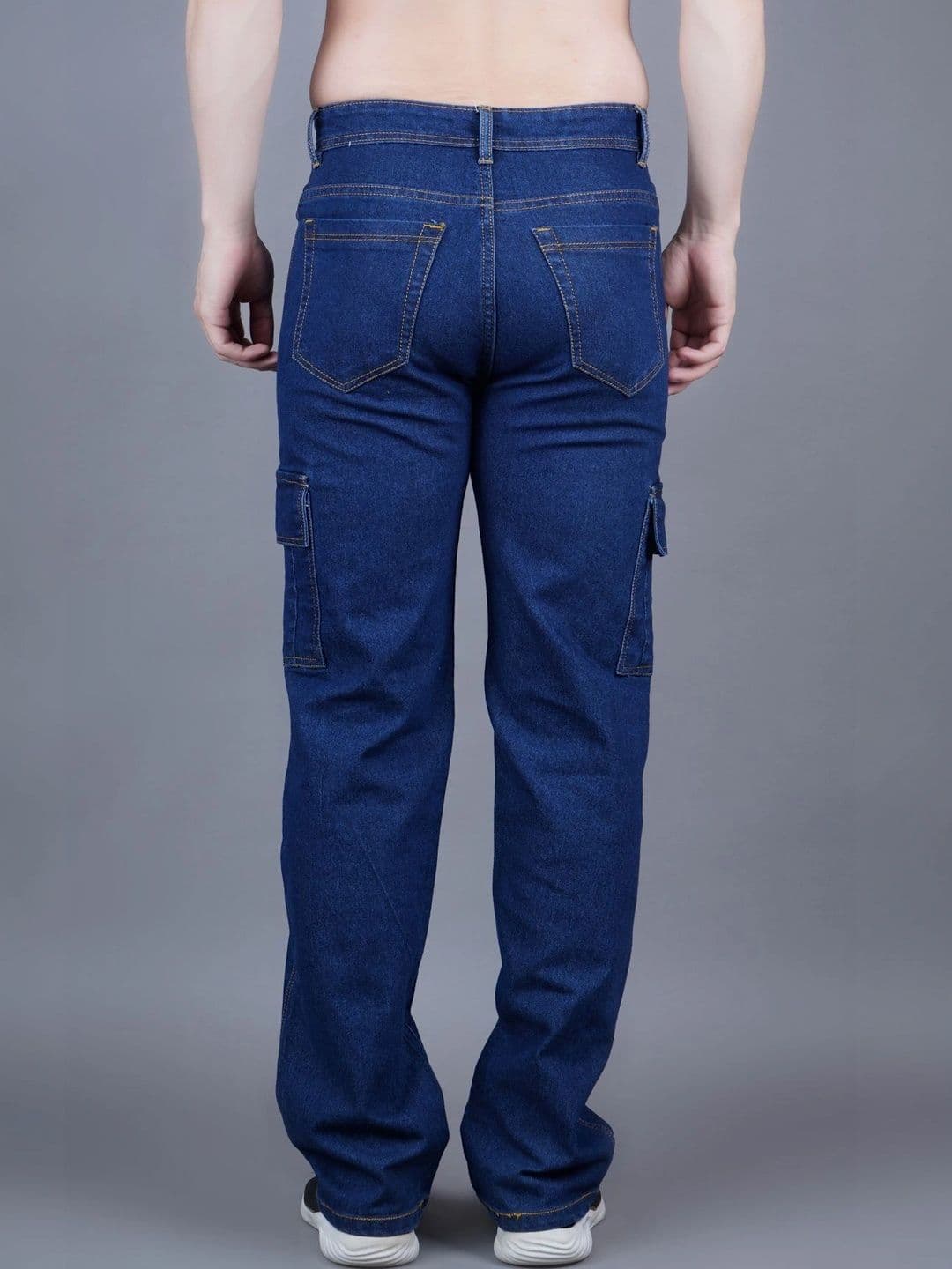 R.Code by The Roadster Life Co. Men Classic Regular Fit Mid-Rise Stretchable Jeans thumbnail 2