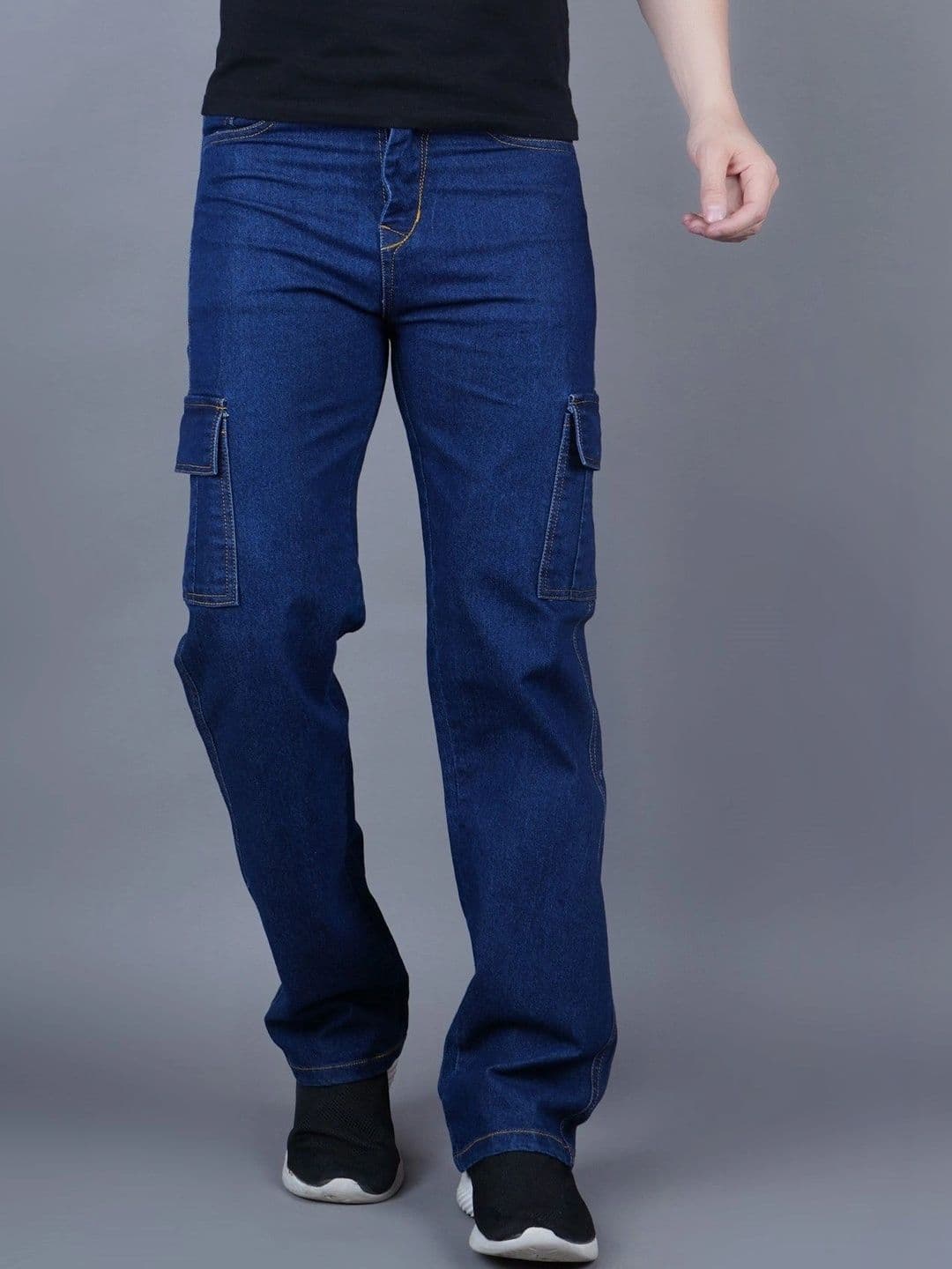 Metronaut Men Classic Regular Fit Mid-Rise Stretchable Jeans - view 1