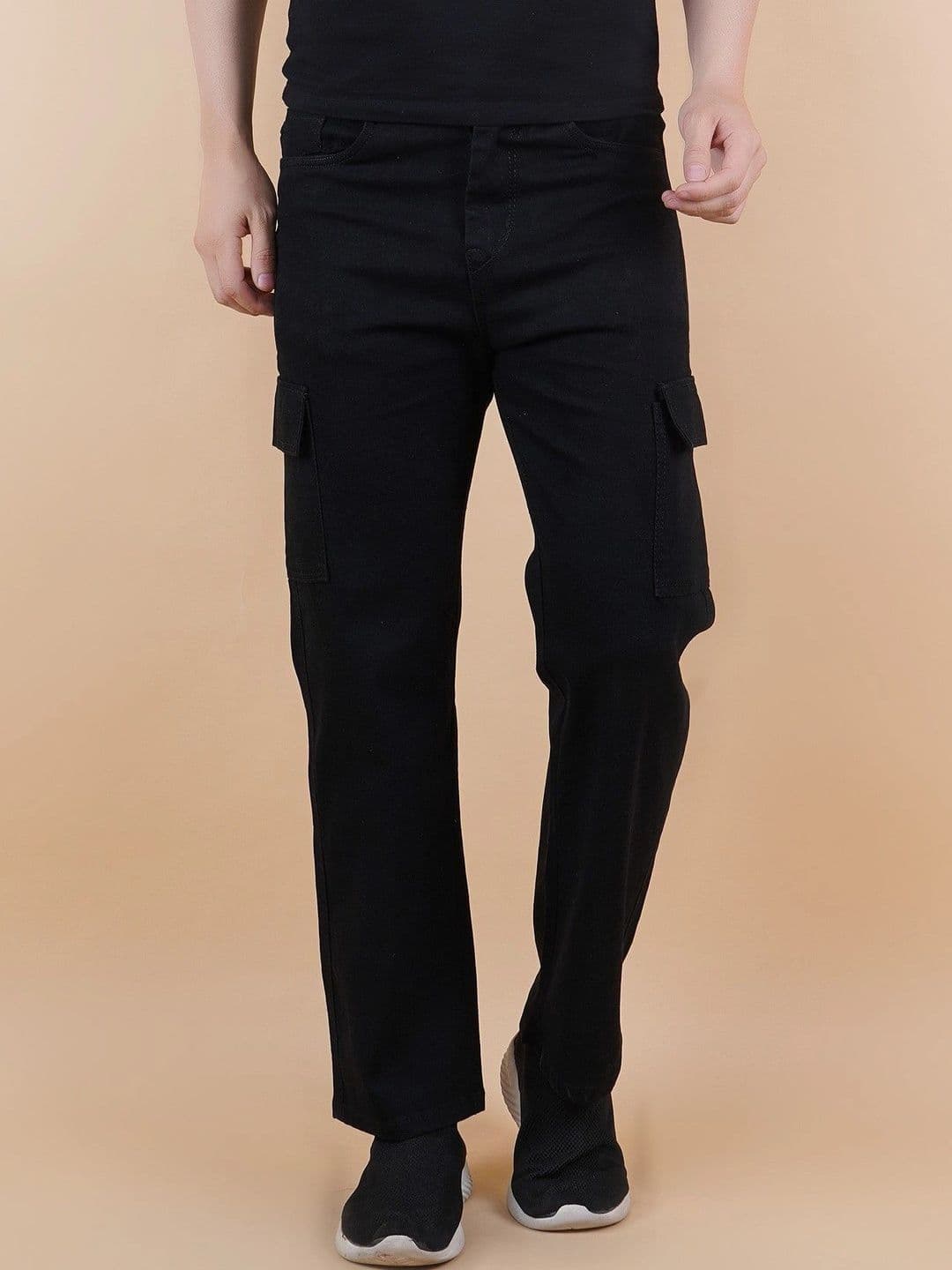 R.Code by The Roadster Life Co. Men Classic Regular Fit Mid-Rise Stretchable Jeans - view 1