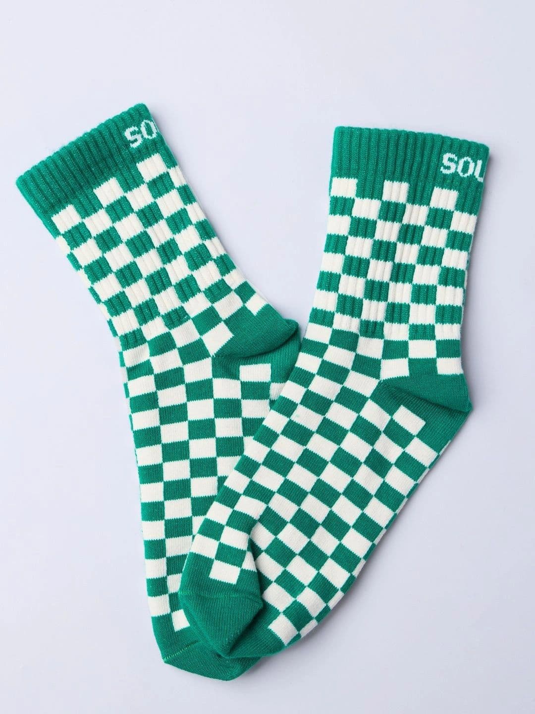 The Souled Store Unisex Cotton Blend Patterned Above Ankle Socks thumbnail 4