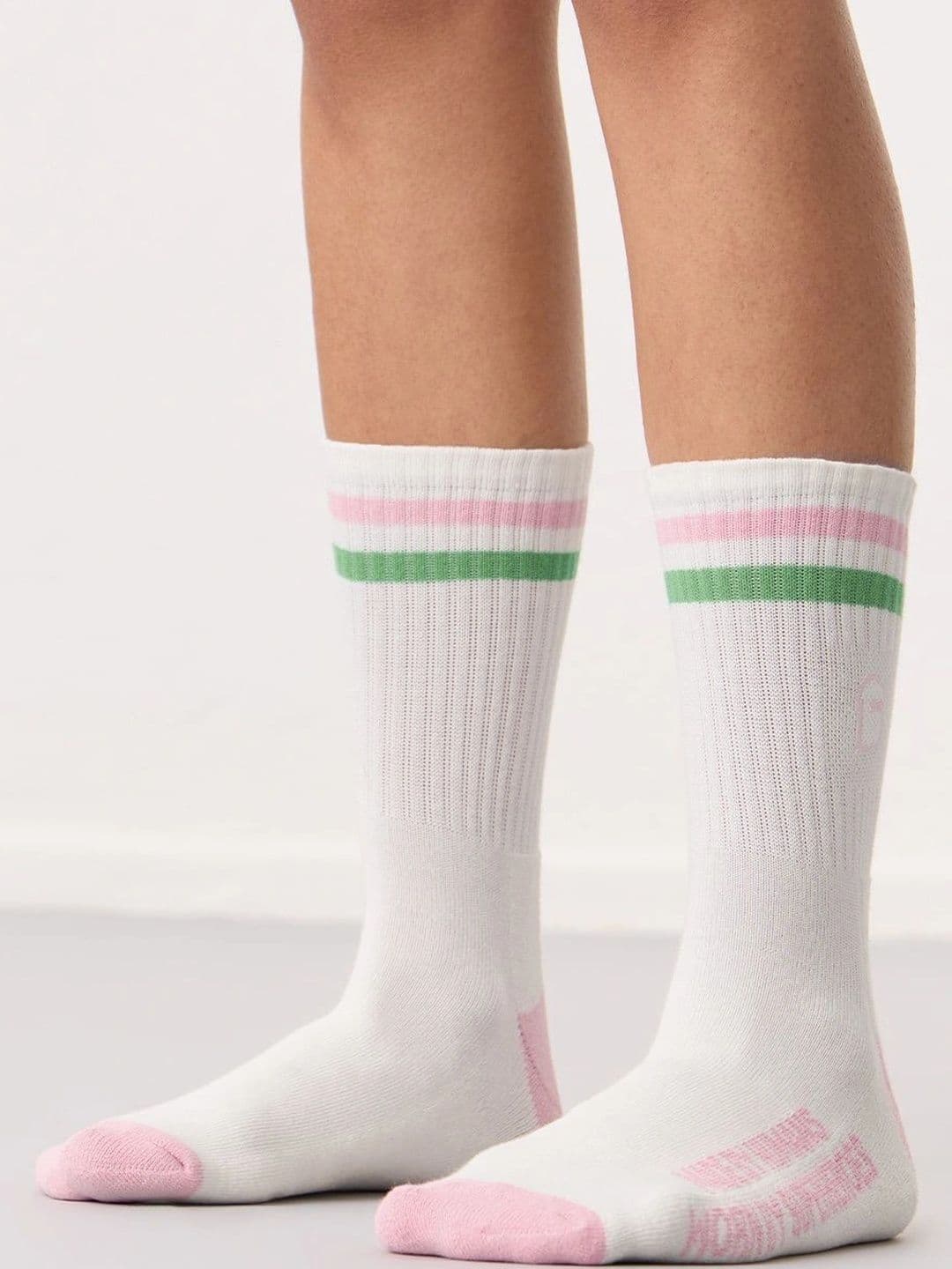 The Souled Store Unisex Cotton Blend Patterned Above Ankle Socks thumbnail 6