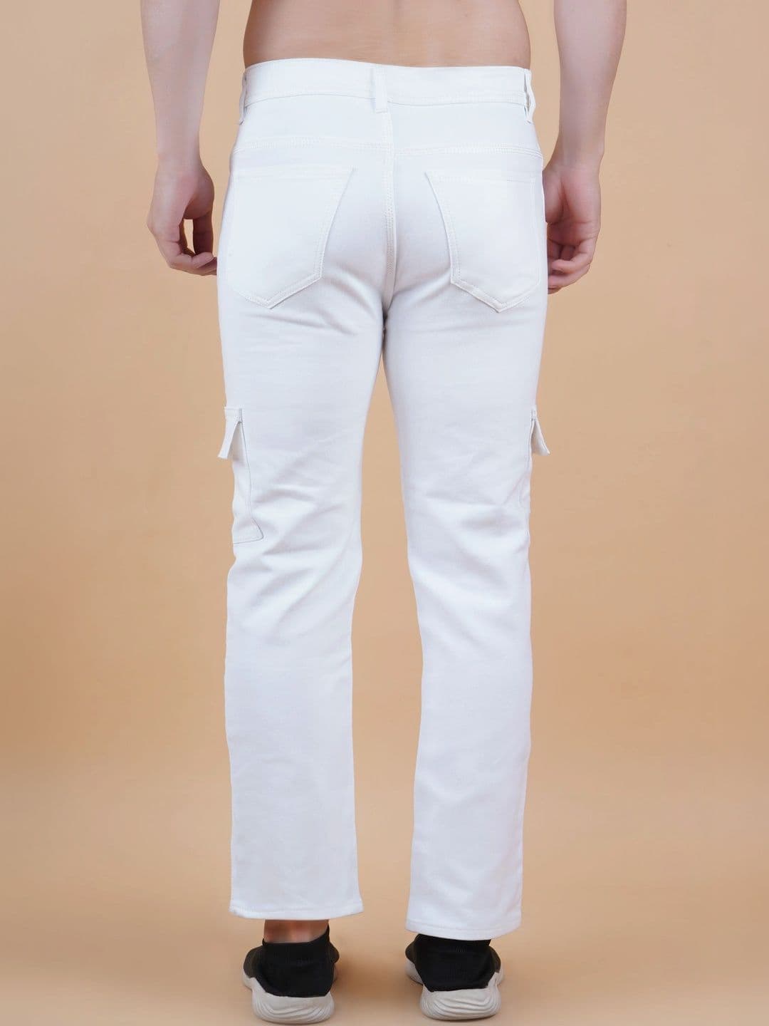 R.Code by The Roadster Life Co. Men Classic Regular Fit Mid-Rise Stretchable Jeans thumbnail 3