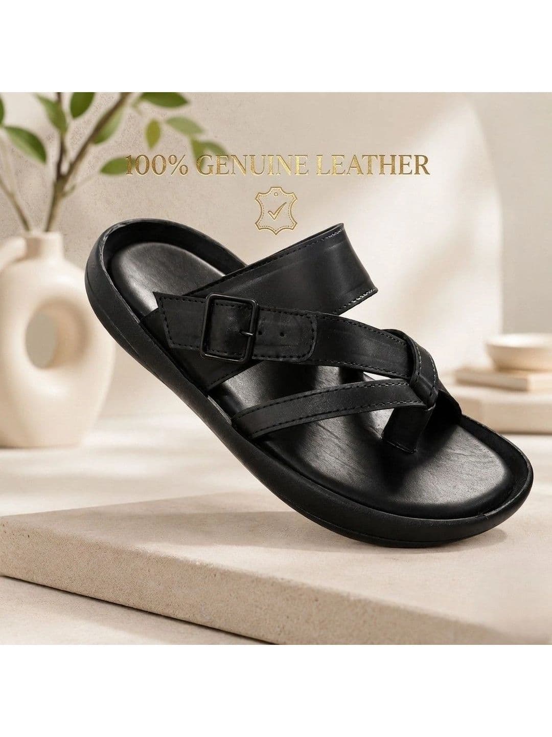 REAL BLISS Men Comfort Sandals thumbnail 5