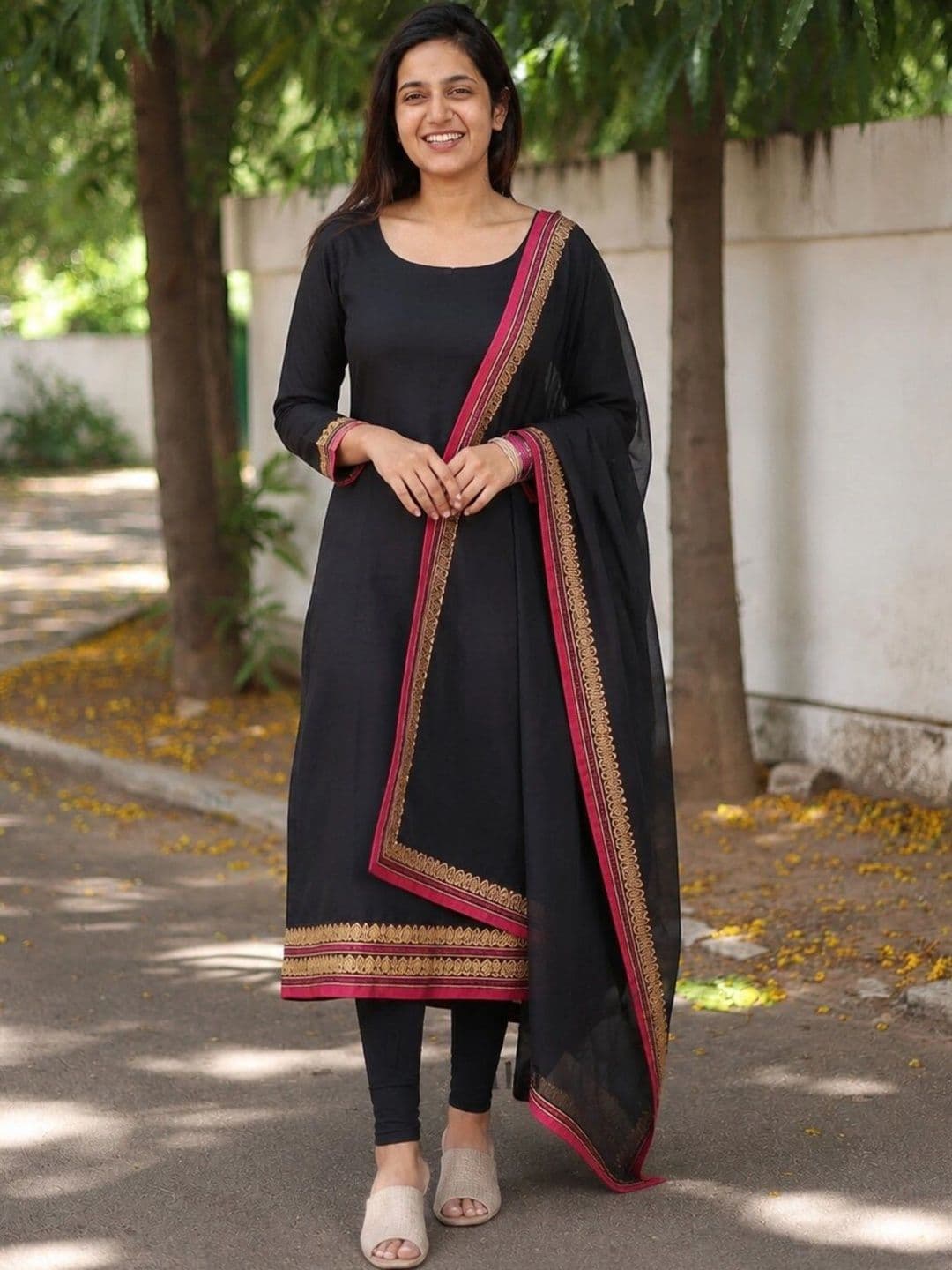 KALINI Women Regular Kurta With Dupatta - view 1