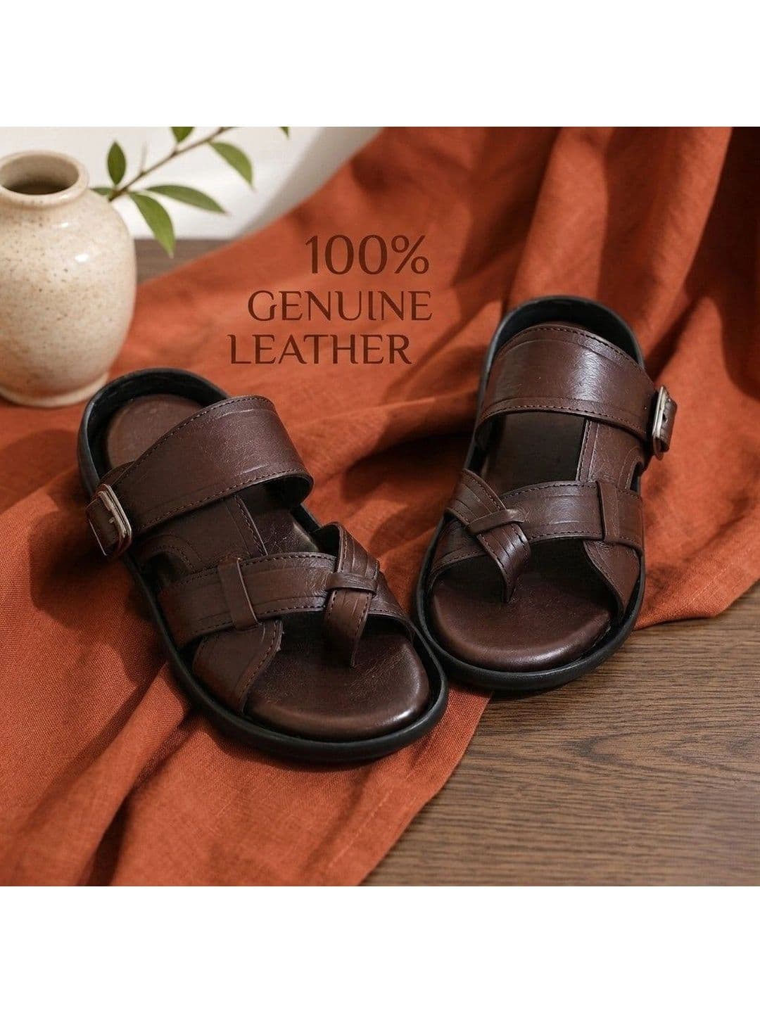REAL BLISS Men Comfort Sandals thumbnail 2