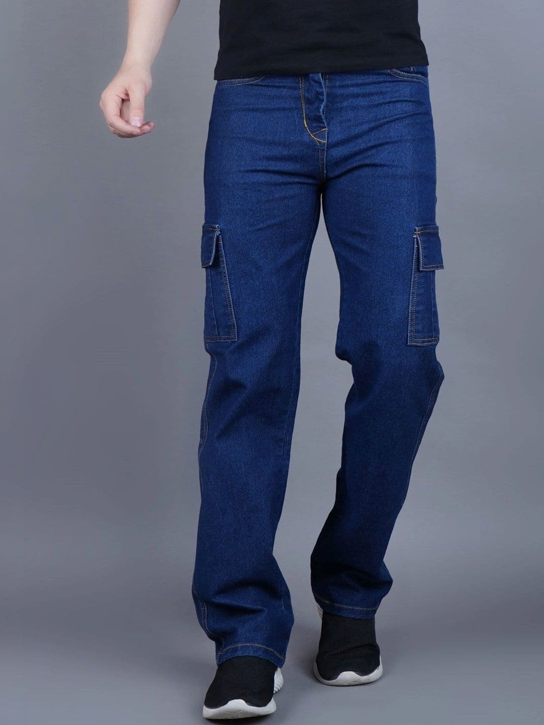 Metronaut Men Classic Regular Fit Mid-Rise Stretchable Jeans - view 1