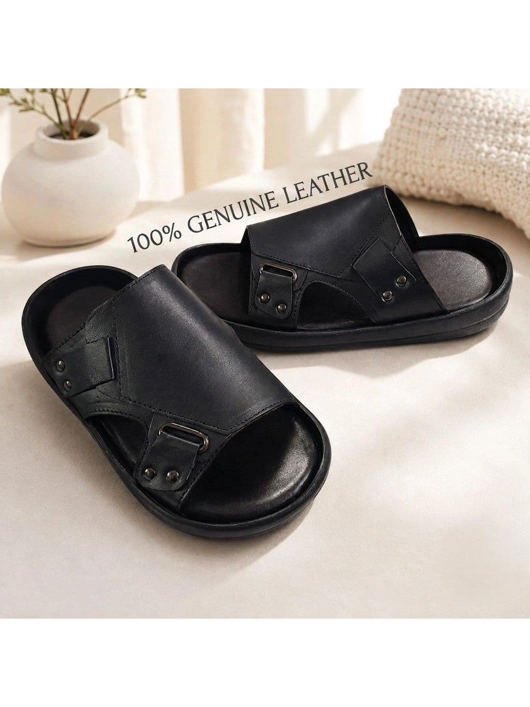 REAL BLISS Men Comfort Sandals thumbnail 4
