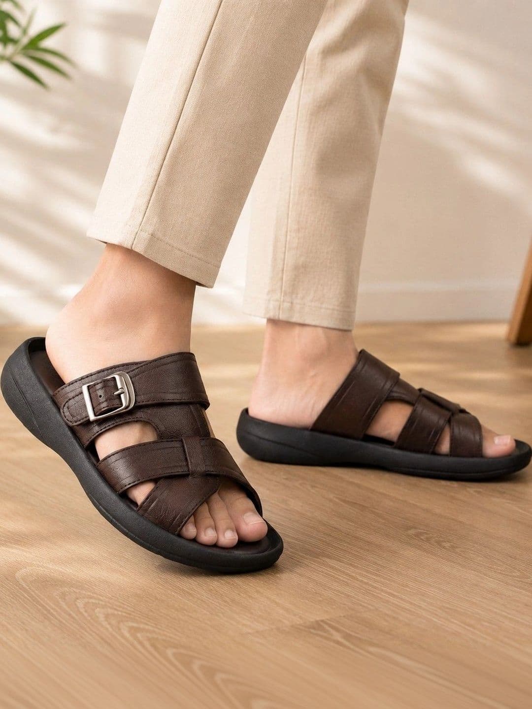 REAL BLISS Men Comfort Sandals - view 1