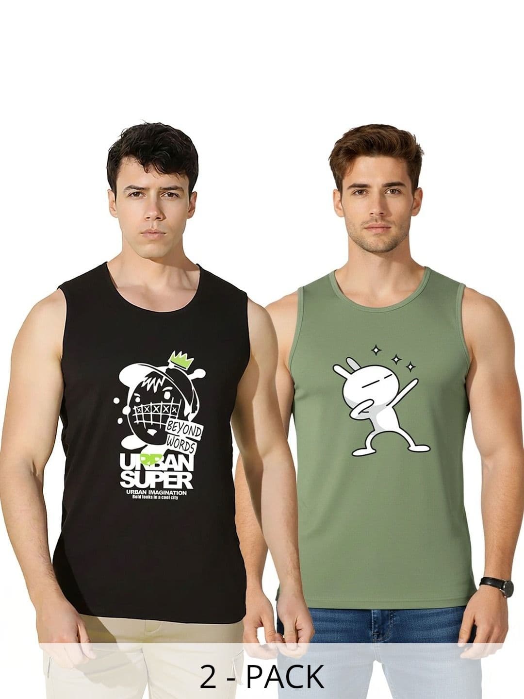 CRYPTIC Men 2 Printed T-shirt - view 1