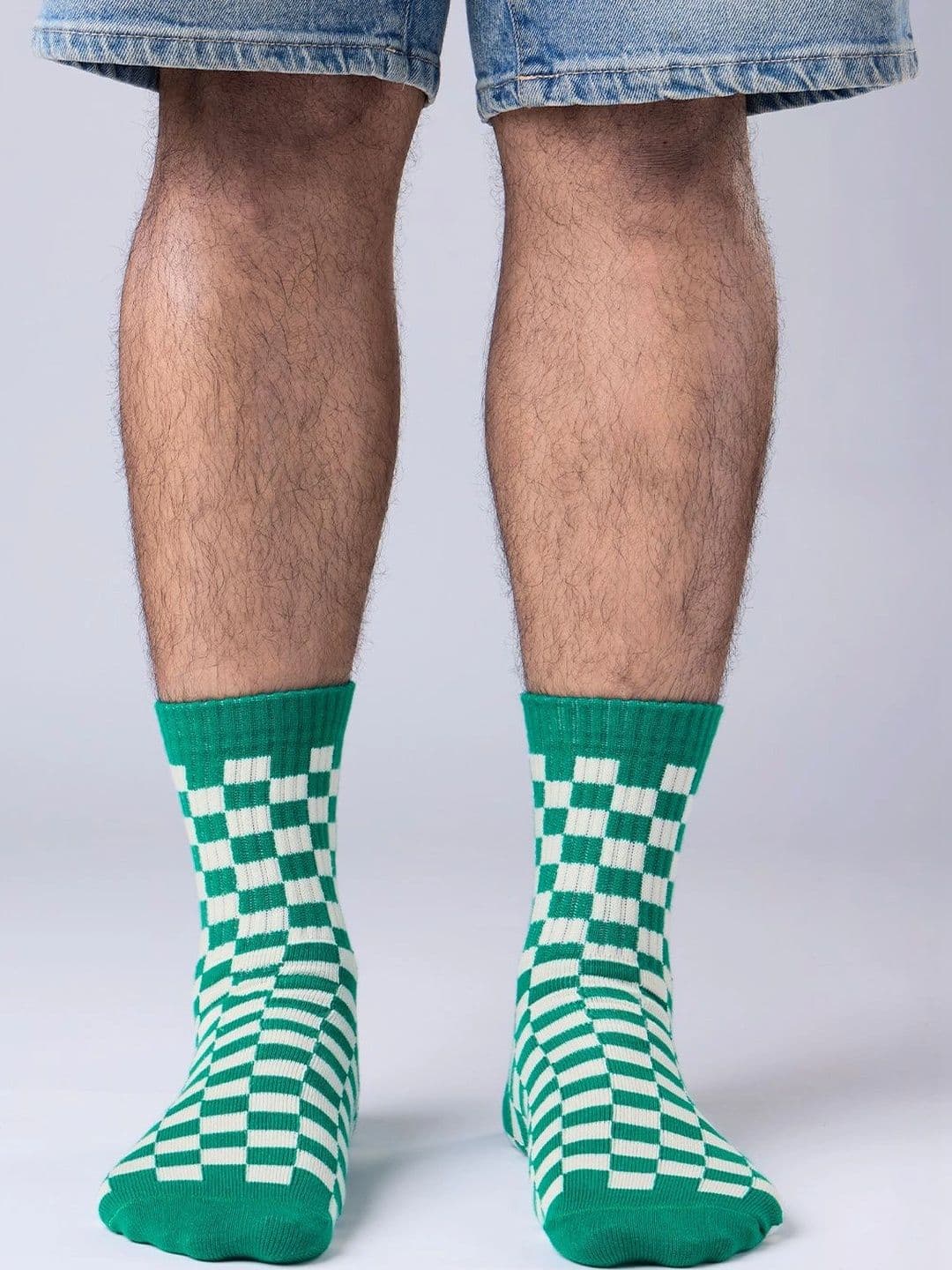 The Souled Store Unisex Cotton Blend Patterned Above Ankle Socks thumbnail 6