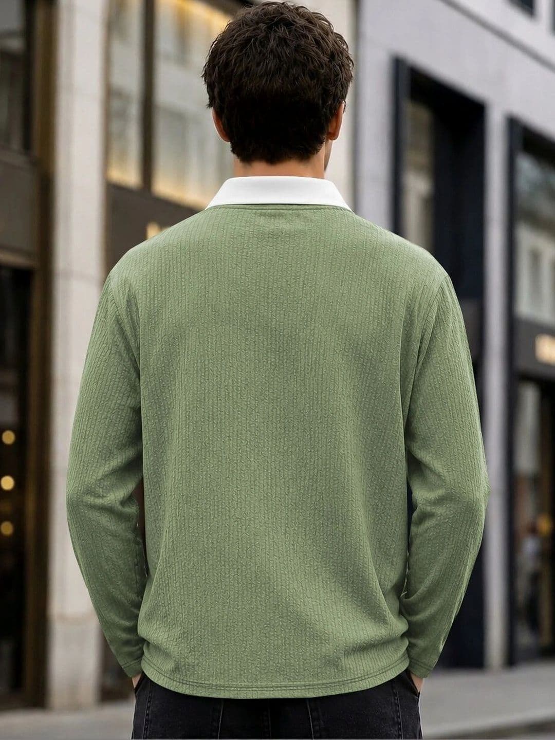 SZN Men Polo Collar T-shirt thumbnail 5