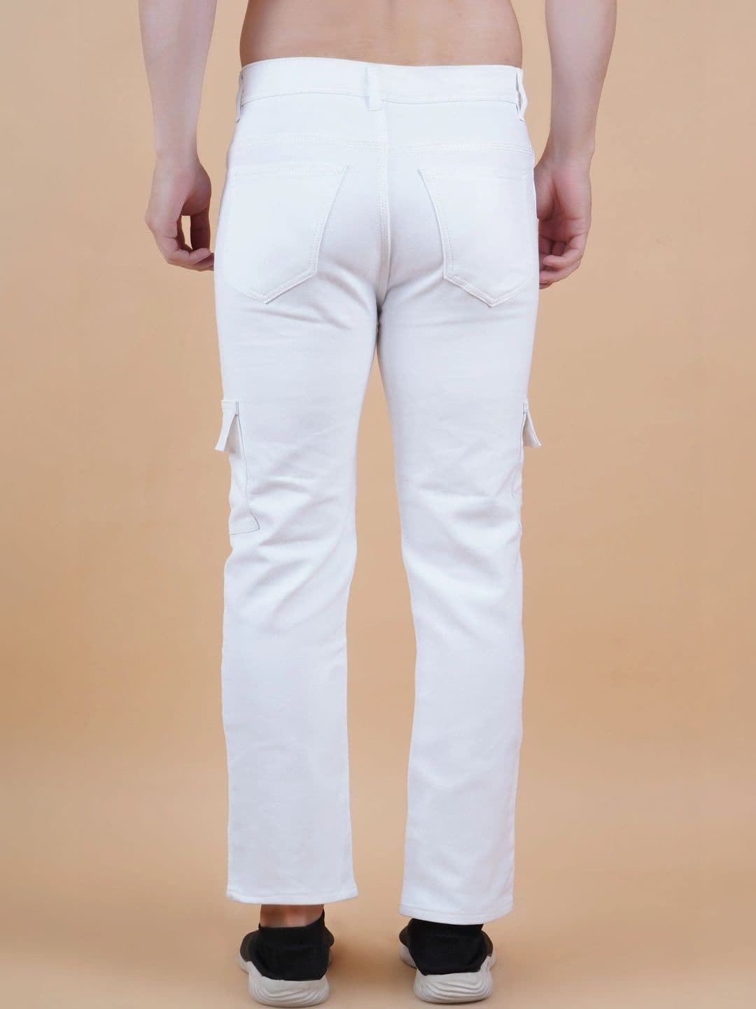 R.Code by The Roadster Life Co. Men Classic Regular Fit Mid-Rise Stretchable Jeans thumbnail 3