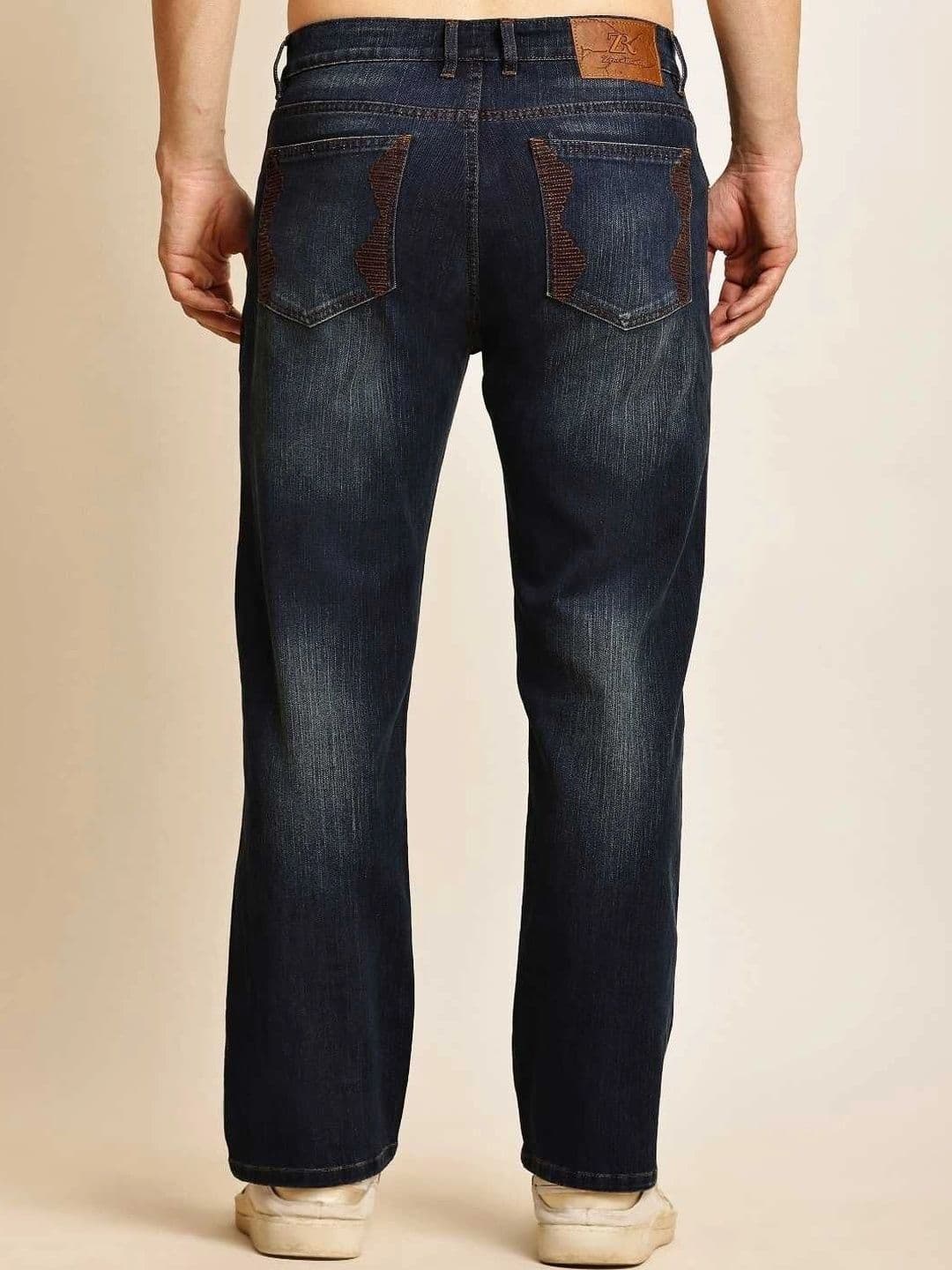 Zyker jeans co Men Hottie Regular Fit High-Rise Coated Jeans thumbnail 2