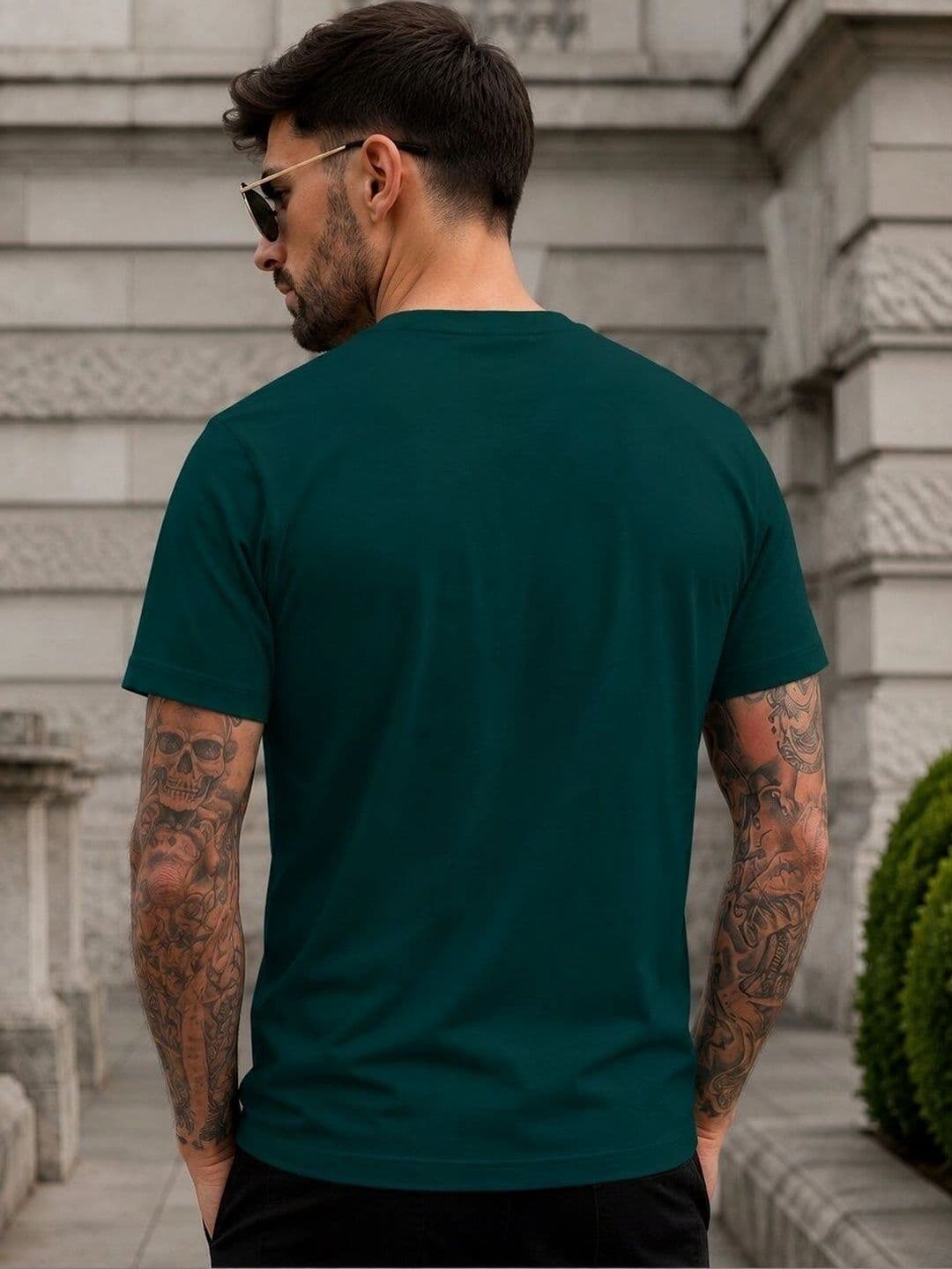 Moda Rapido Men Typography Printed T-shirt thumbnail 3