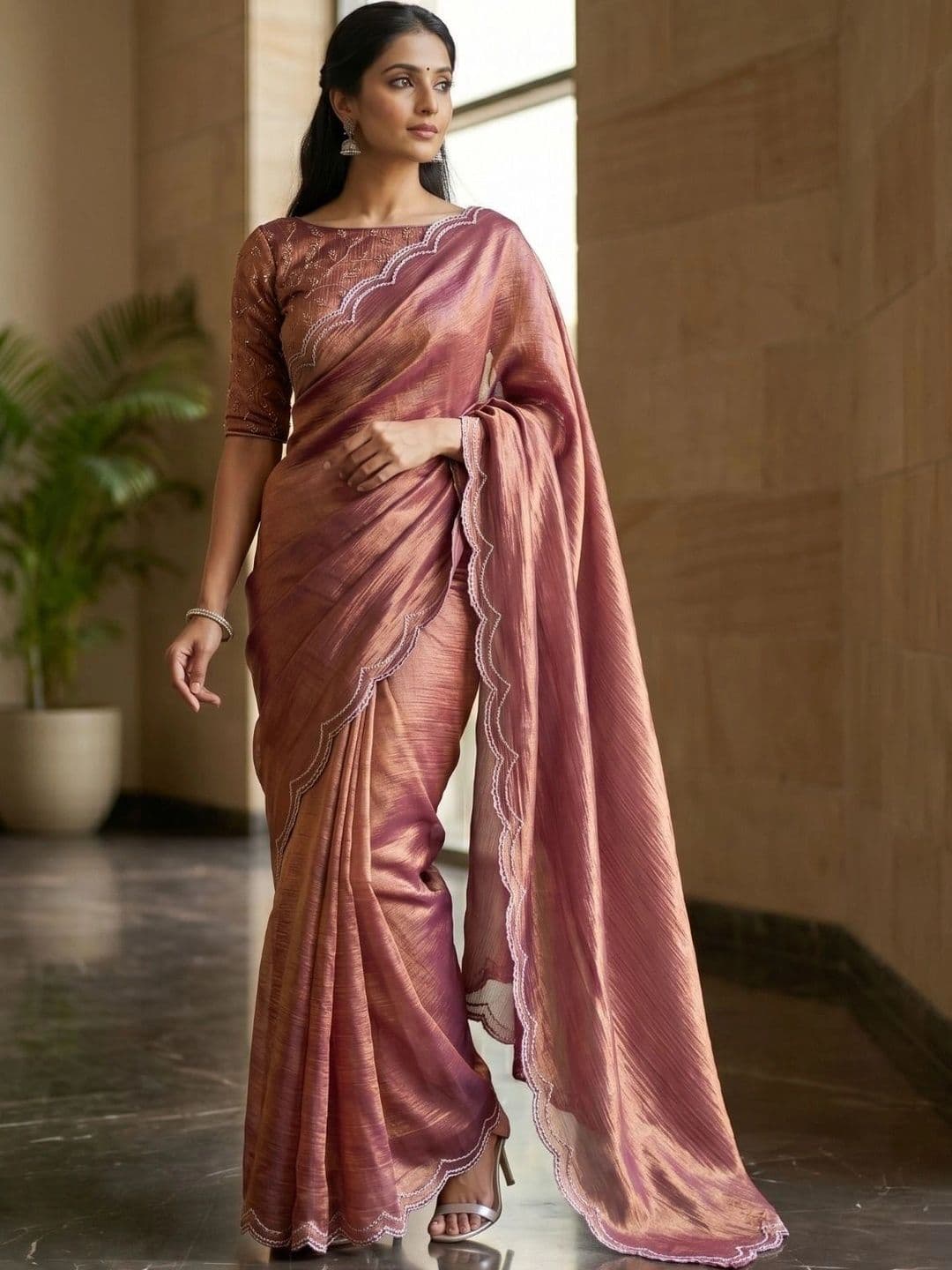 Saanvi Aari Work Saree - view 1