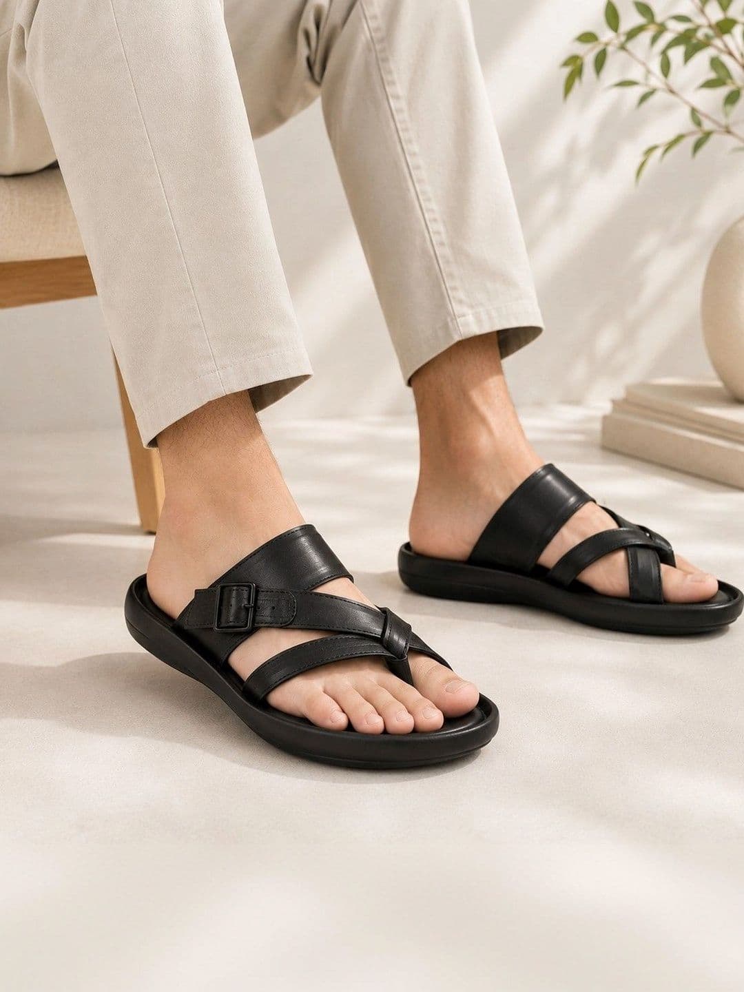 REAL BLISS Men Comfort Sandals - view 1