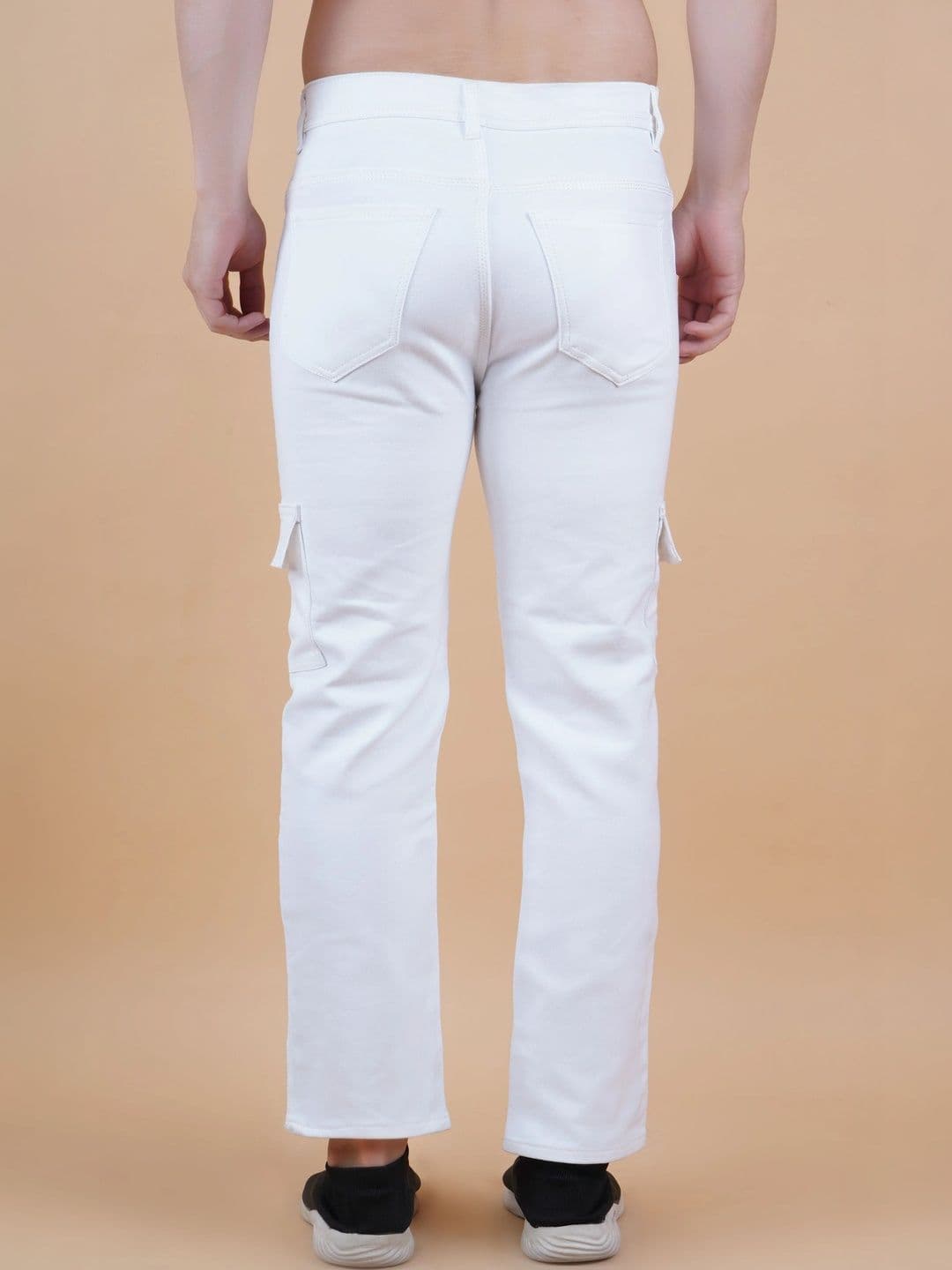 R.Code by The Roadster Life Co. Men Classic Regular Fit Mid-Rise Coated Stretchable Jeans thumbnail 3