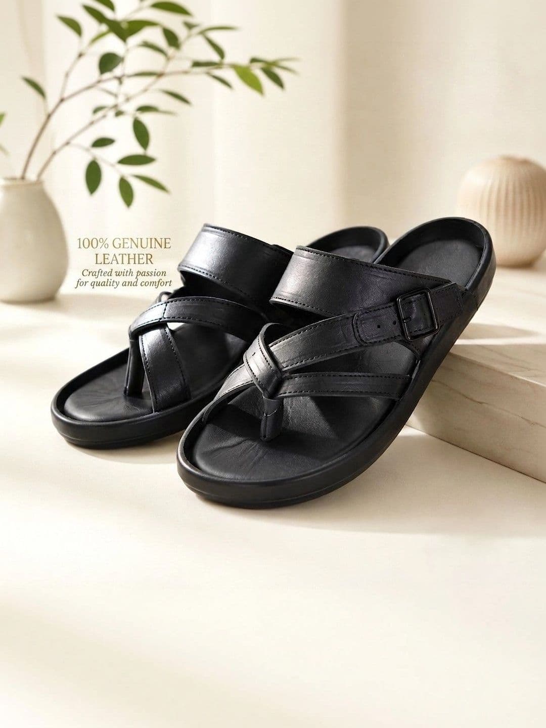 REAL BLISS Men Comfort Sandals thumbnail 2