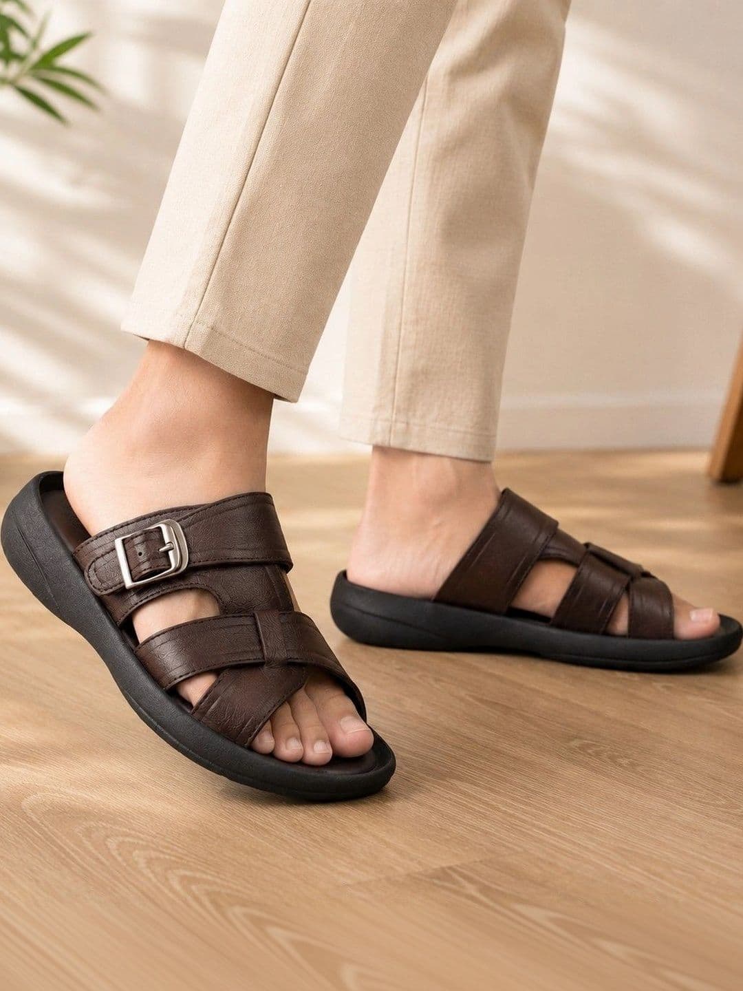 REAL BLISS Men Comfort Sandals - view 1