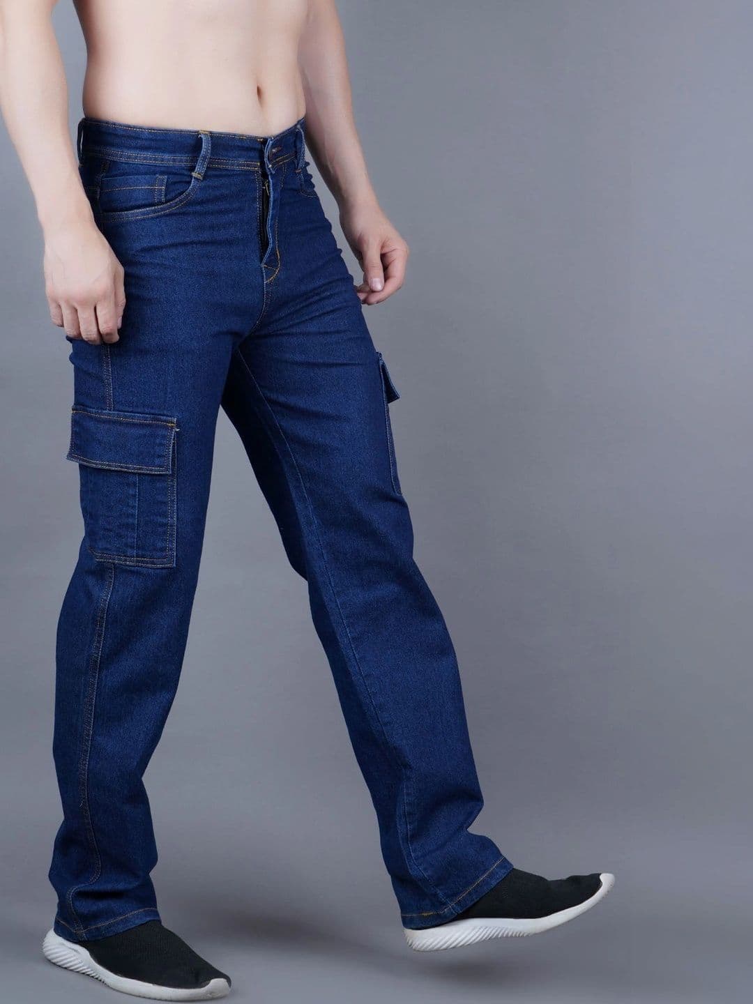 Metronaut Men Classic Regular Fit Mid-Rise Stretchable Jeans - view 1