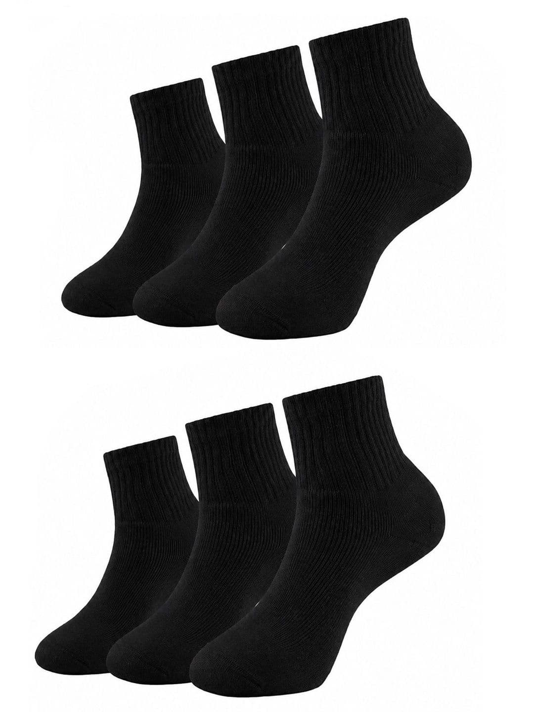 GYMOX Men Pack of 6 Cotton Blend Assorted Above Ankle Socks - view 1