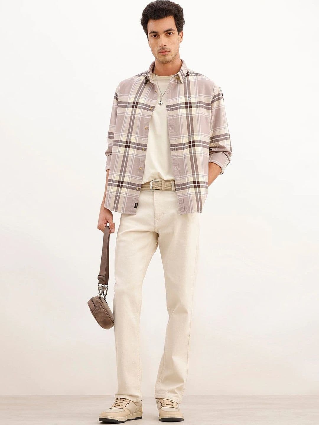 WROGN Men Comfort Checked Casual Shirt thumbnail 2
