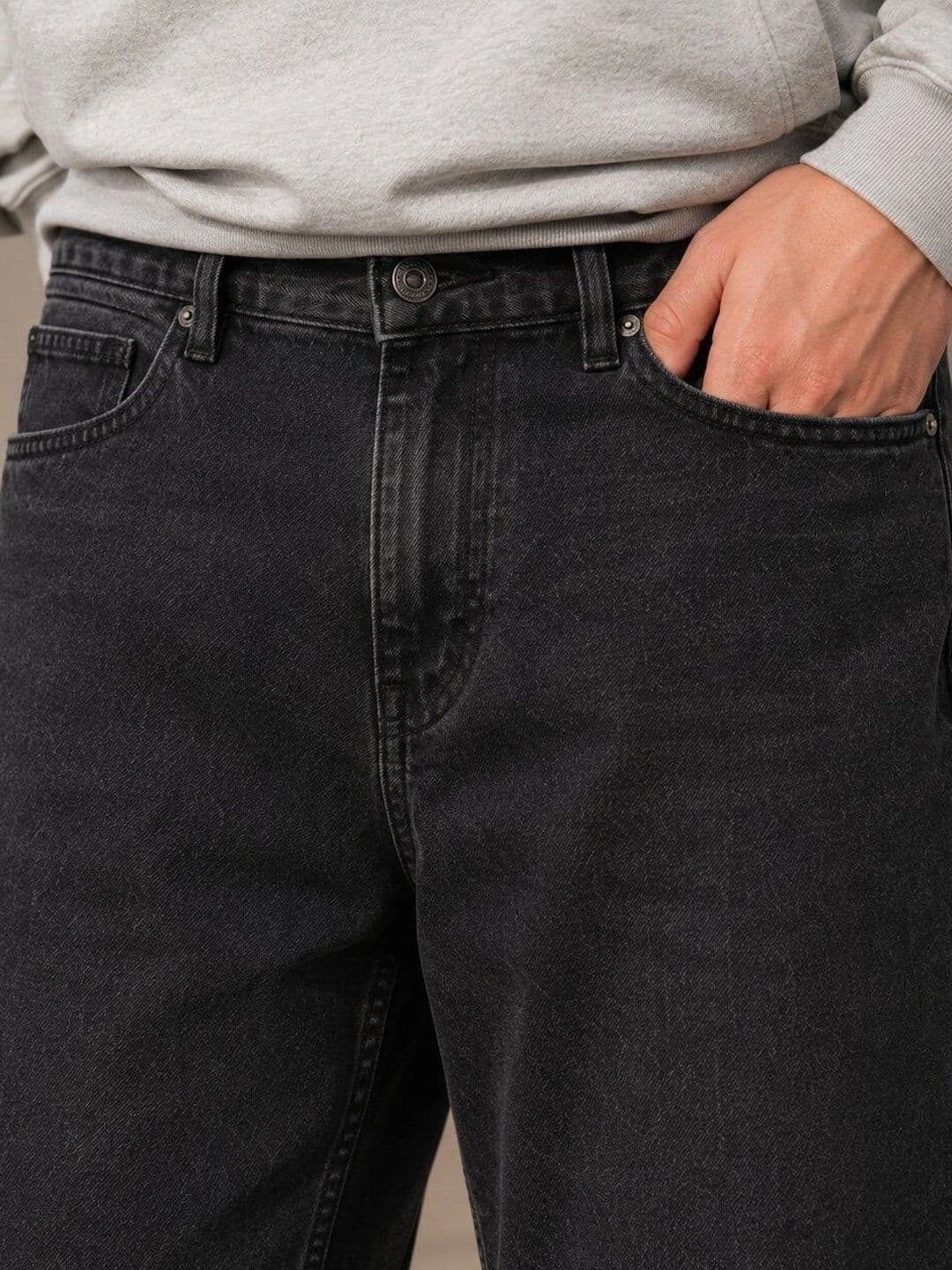 HIGH DENIM Men Straight Fit Mid-Rise Stretchable Jeans thumbnail 3