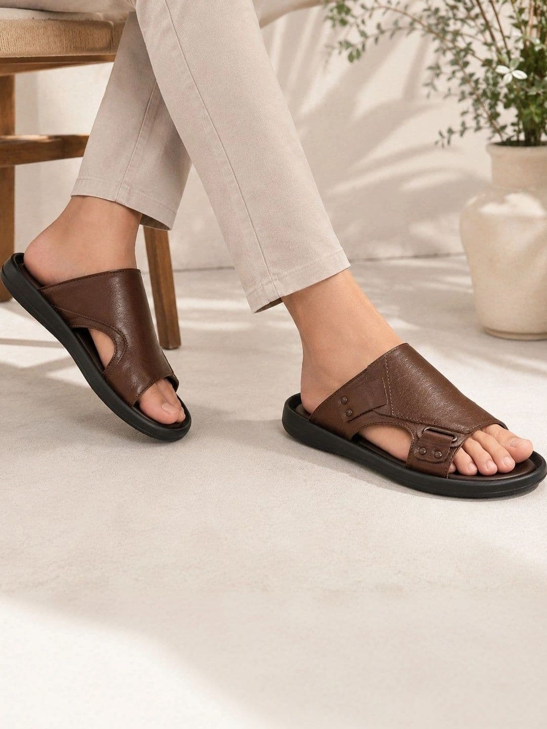 REAL BLISS Men Comfort Sandals - view 1