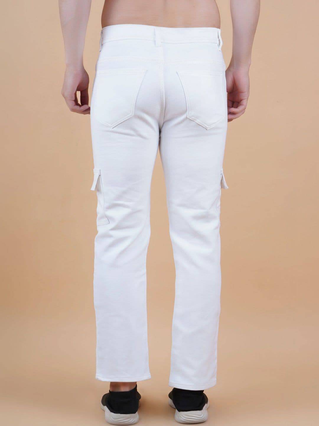 R.Code by The Roadster Life Co. Men Classic Regular Fit Mid-Rise Stretchable Jeans thumbnail 4