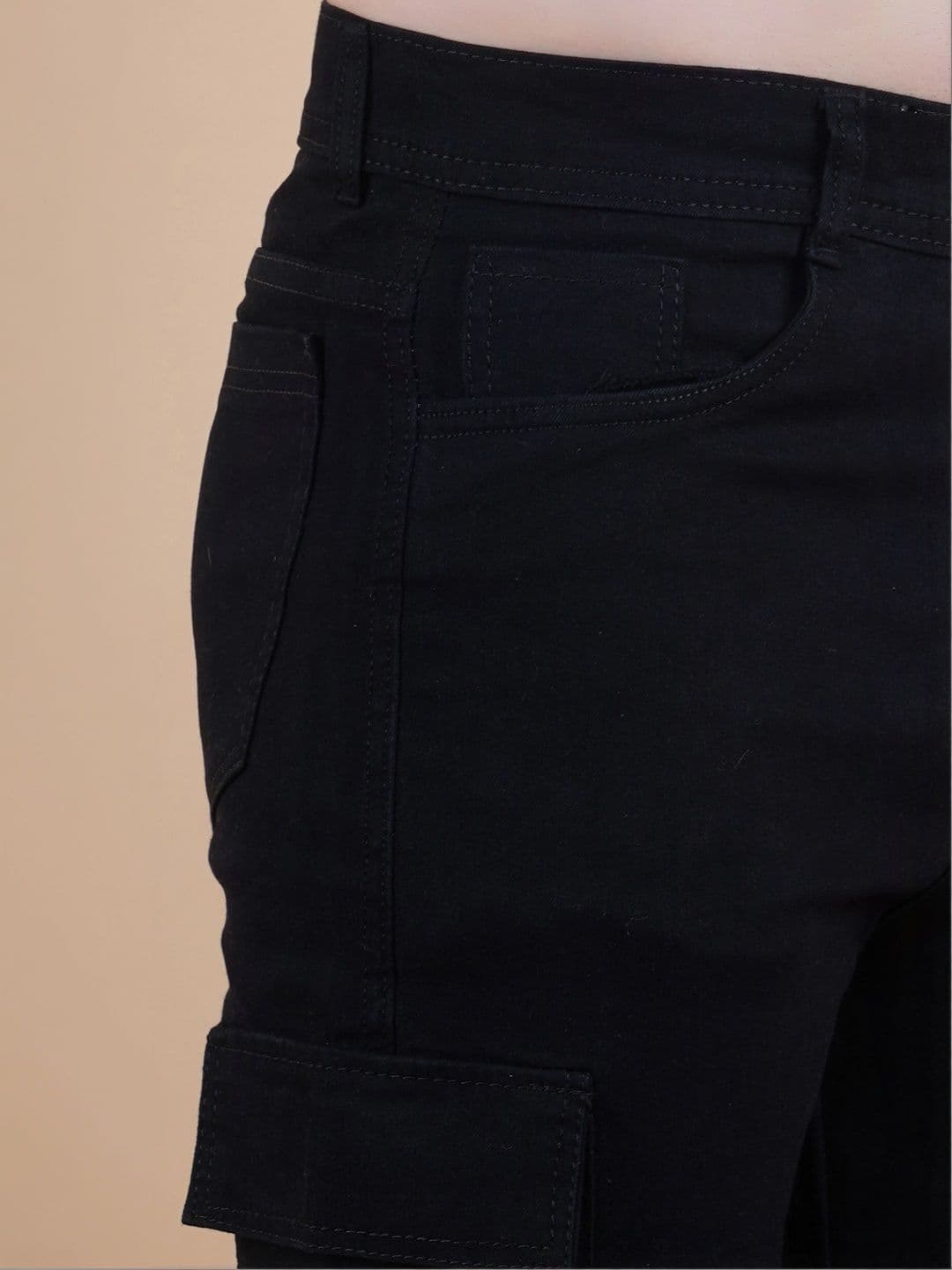 Metronaut Men Classic Regular Fit Mid-Rise Stretchable Jeans thumbnail 4